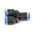 4PCS Pneumatic Air Quick Push to Connect Fitting 6mm OD "Y" Split Tube