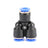 4PCS Pneumatic Air Quick Push to Connect Fitting 6mm OD "Y" Split Tube