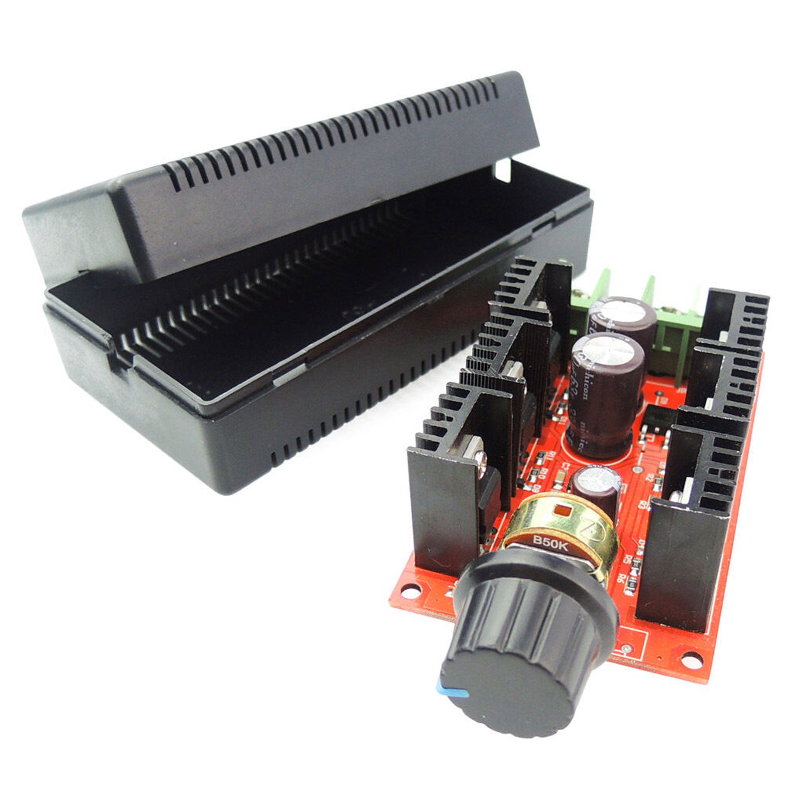 12V 24V 48V 2000W 10-50V 40A DC Brush Motor Speed Control PWM HHO RC Controller