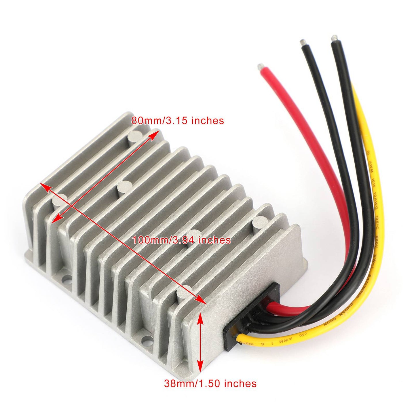 12V to 19V 20A 385W DC-DC Boost Step Up Power Converter Voltage Regulator UE