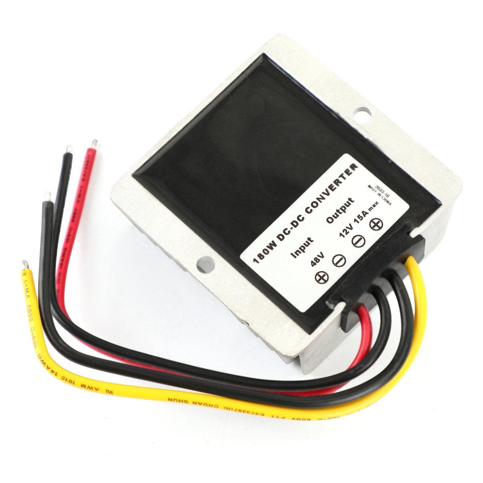 WaterProof 48V to 12V 15A 180W Step Down DC/DC Power Converter Regulator UE