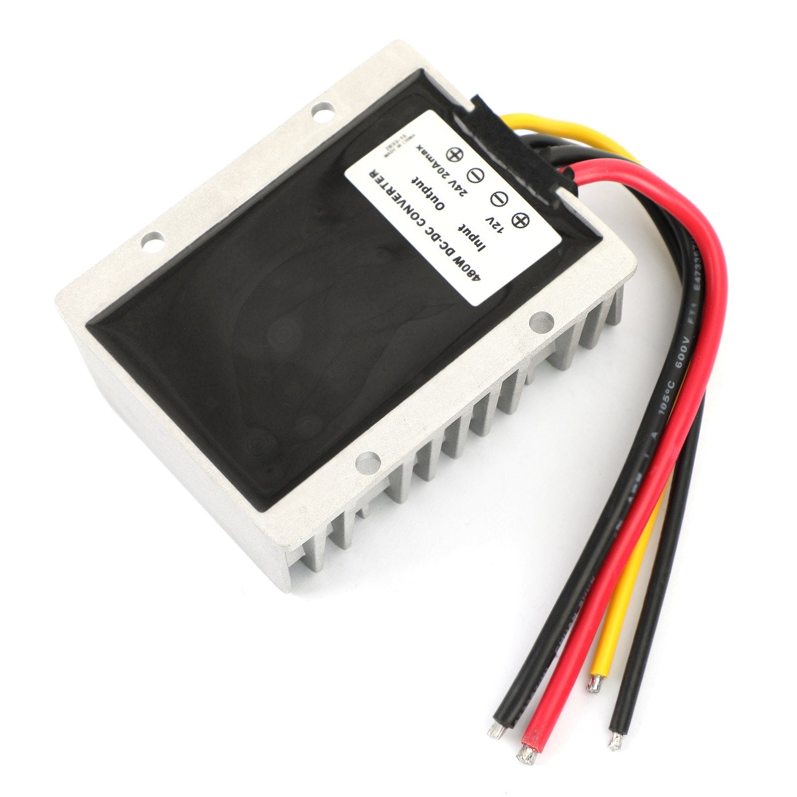 DC-DC 12V Step Up to 24V 20A 480W Car Power Supply Converter Regulator US