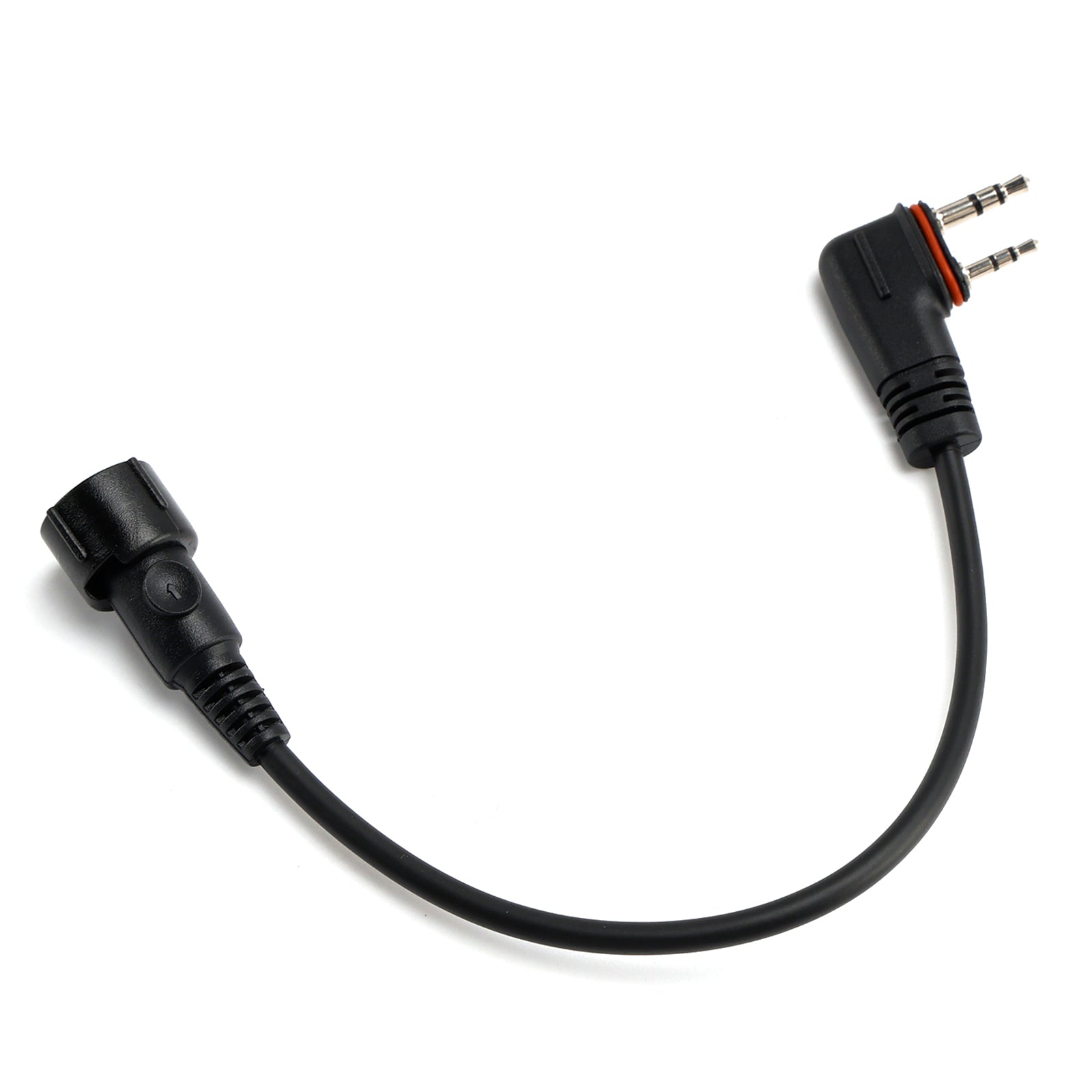 616-C2 Rear-Mounted Tactical Earhook Headset A24 Adapter Cable For A25CE A25N