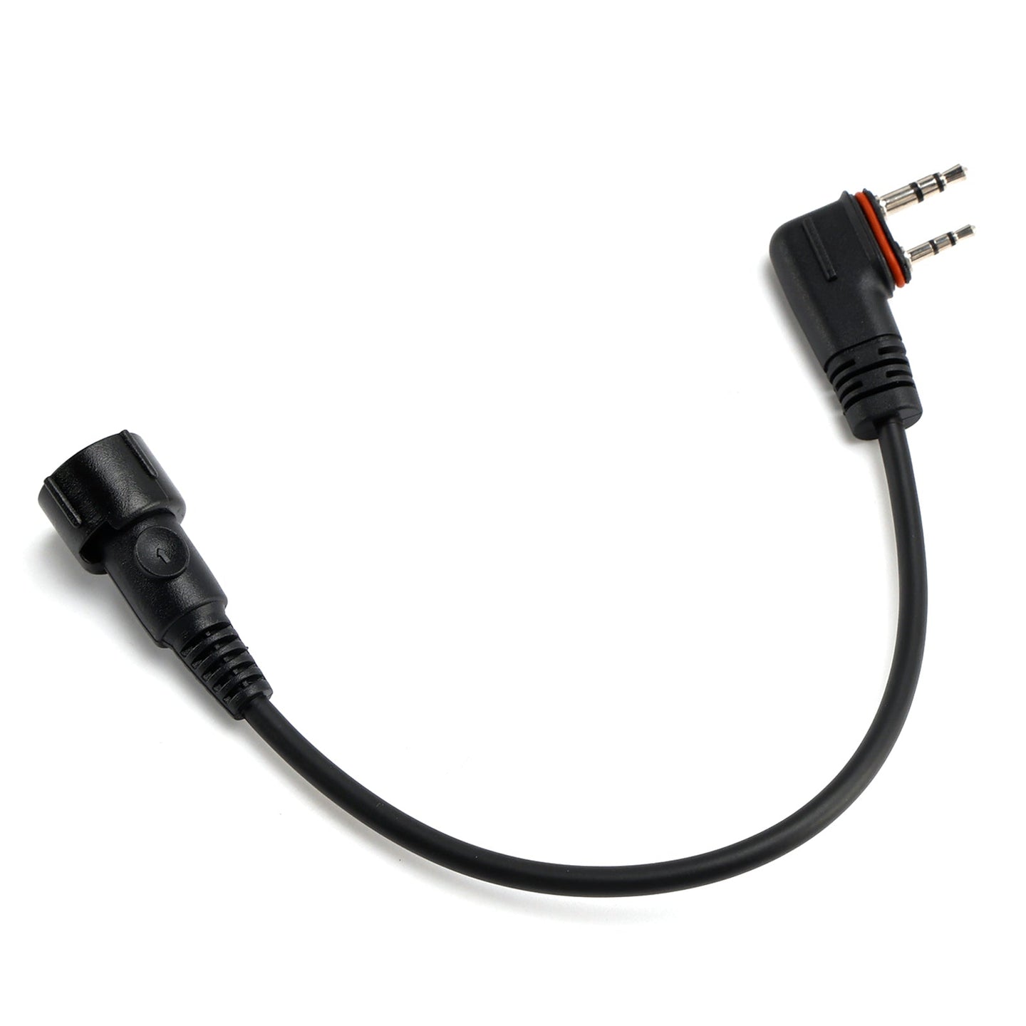 616-C2 Rear-Mounted Tactical Earhook Headset A24 Adapter Cable For A25CE A25N