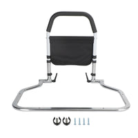 Foldable Bed Rail Safety Assist Handle Hand Guard Grab Bar Elderly Handicap