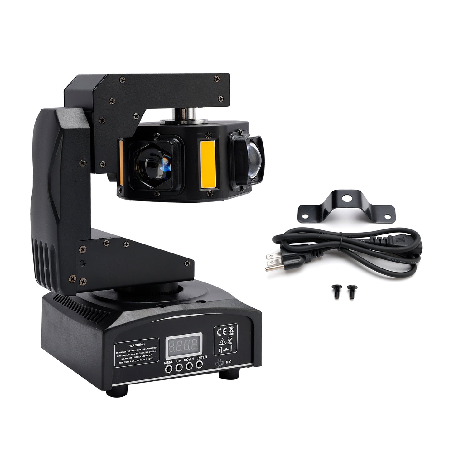 6 LED Moving Head Light – 3-Axis Beam DMX Stage Spot for DJ, Disco, Party & Show Lighting
