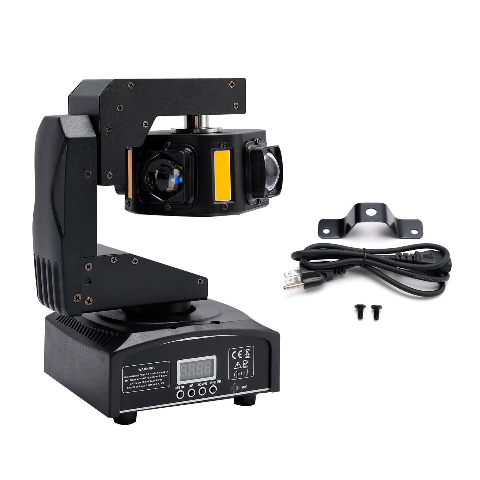 6 LED Moving Head Light – 3-Axis Beam DMX Stage Spot for DJ, Disco, Party & Show Lighting