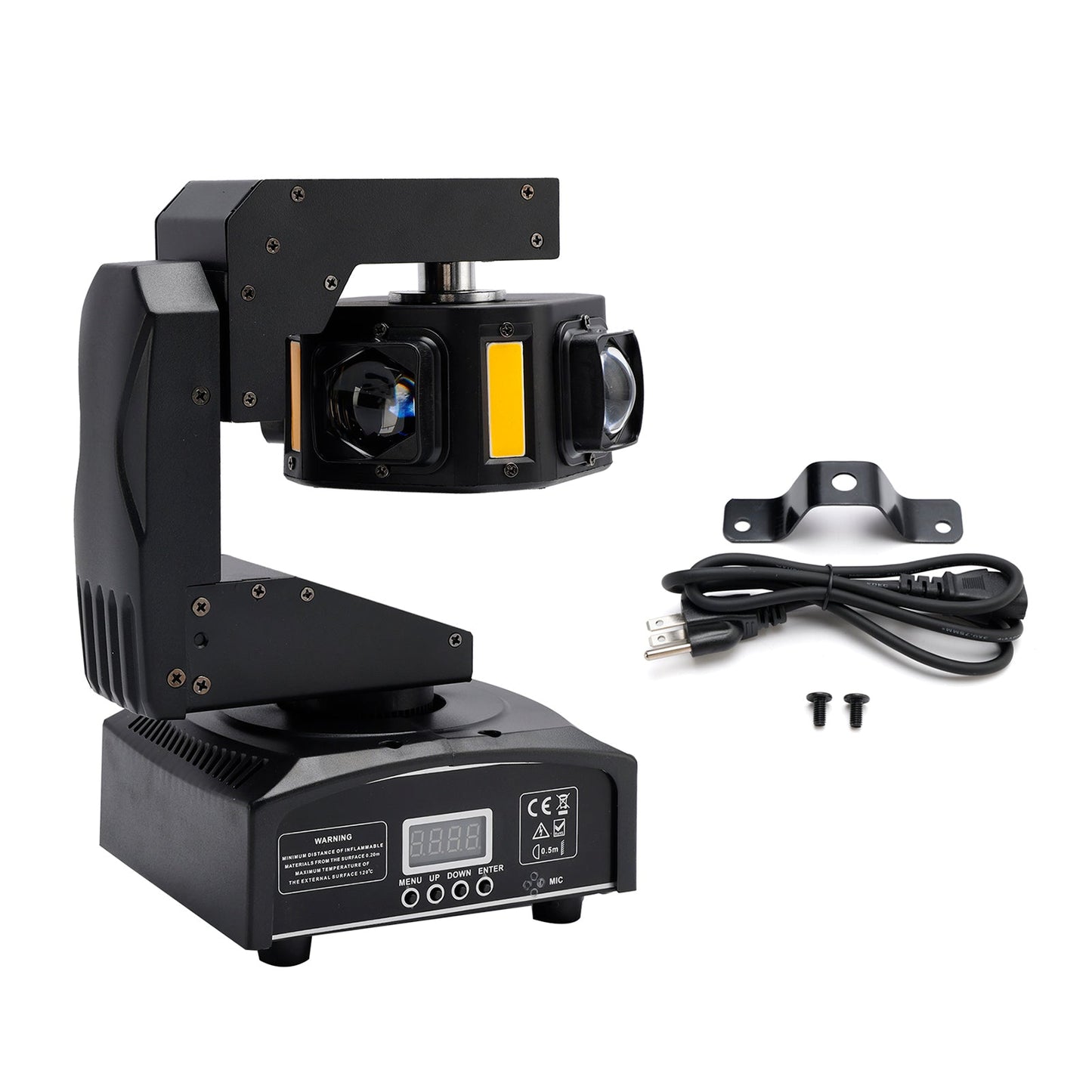 6 LED Moving Head Light – 3-Axis Beam DMX Stage Spot for DJ, Disco, Party & Show Lighting