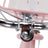 18" Child Bicycle Girls Bike with auxiliary wheels & Rack & Basket Pink