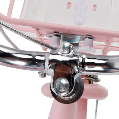 16"/18" Child Bicycle Girls Bike with auxiliary wheels & Rack & Basket