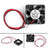 4Pcs DC Brushless Cooling PC Computer Fan 24V 4010s 40x40x10mm 0.15A 2 Pin Wire