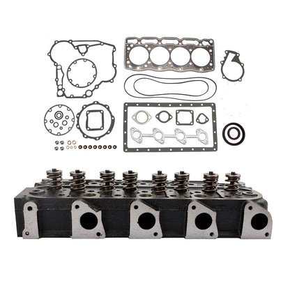 Complete Cylinder Head Assembly with Gasket Kit for Kubota V1505 V1505D 1G091-03044
