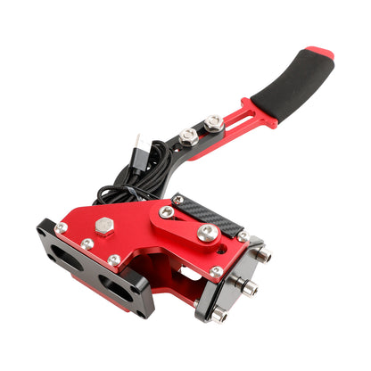 14Bit USB3.0 Handbrake for Racing Games Steering Wheel Stand G27/G29 G920 PC Red