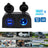 12V/24V 4.2A Dual USB Charger Socket, Waterproof Surface Mount Power Outlet for Car, Truck, RV & Boat