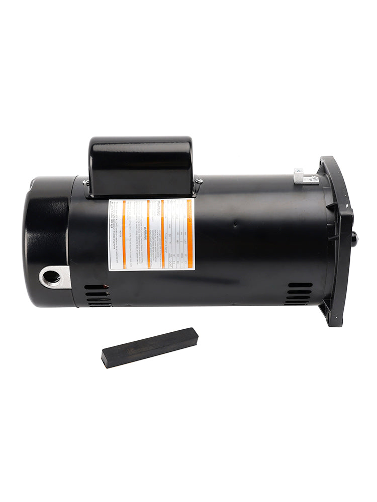 USQ1252 Pool Pump Motor with PS-200 Seal Kit, 2.5 HP, 230V, 48Y Frame, Square Flange
