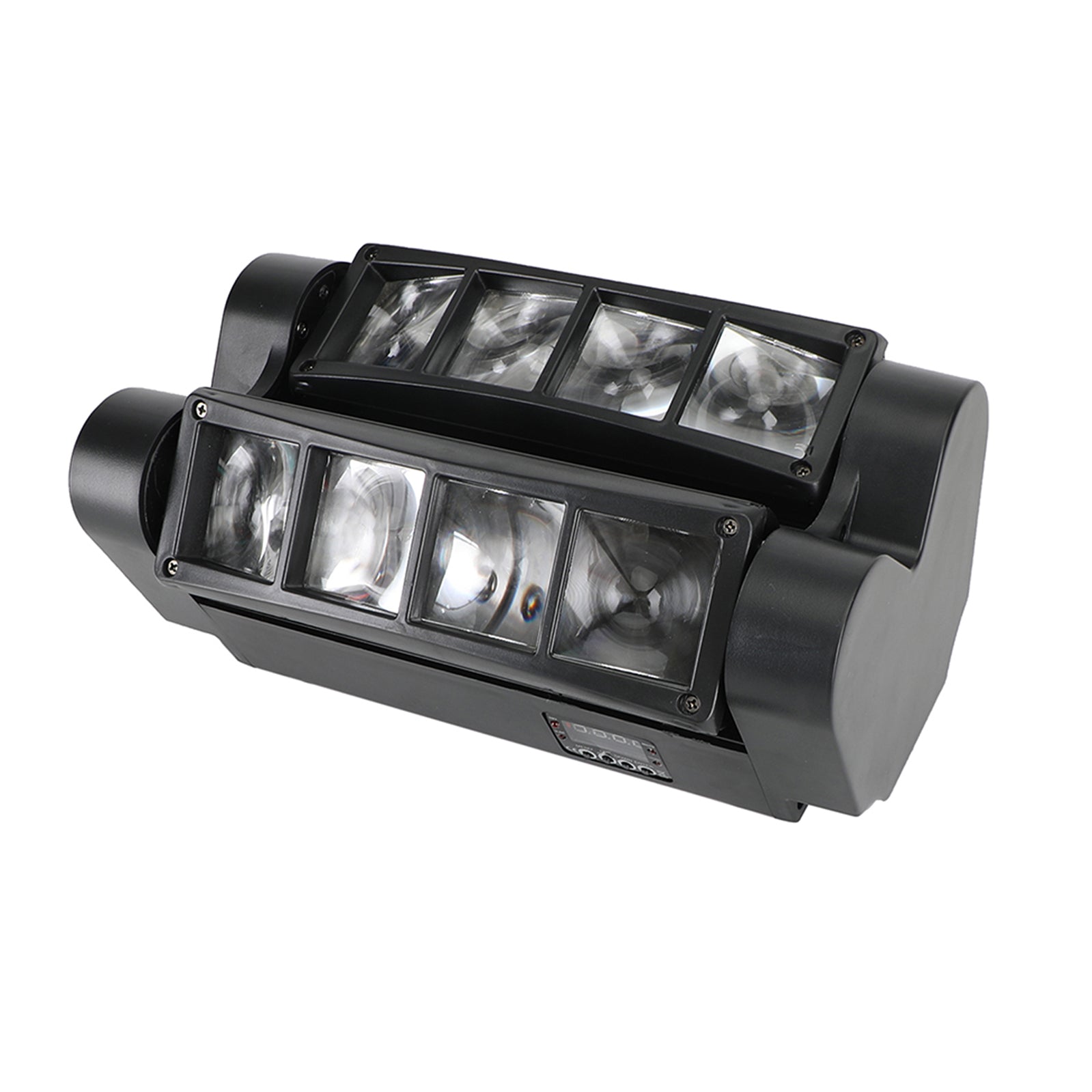 4Pcs 80W 8LED RGBW Spider Moving Head Stage Lighting Beam DMX Party DJ Lighting (Copy)
