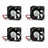 2 Cooling Computer PC DC Pin 50x50x20mm Brushless Fan F10 12V 5020s Wire 0.18A