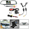 2.4GHz Car Rear Front HD Wireless Video Transmitter and Receiver + 8LED Camera + Car Monitor Kit Side View