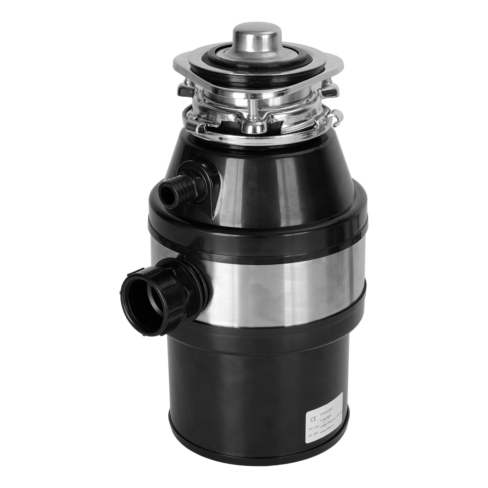 3/4 HP Continuous Feed Garbage Disposal, 2800 RPM DC Motor with Wireless Switch for Kitchen Sink Waste
