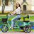 Electric Folding Tricycle 400W, 3-Wheel Bike for Adults, 48V Battery