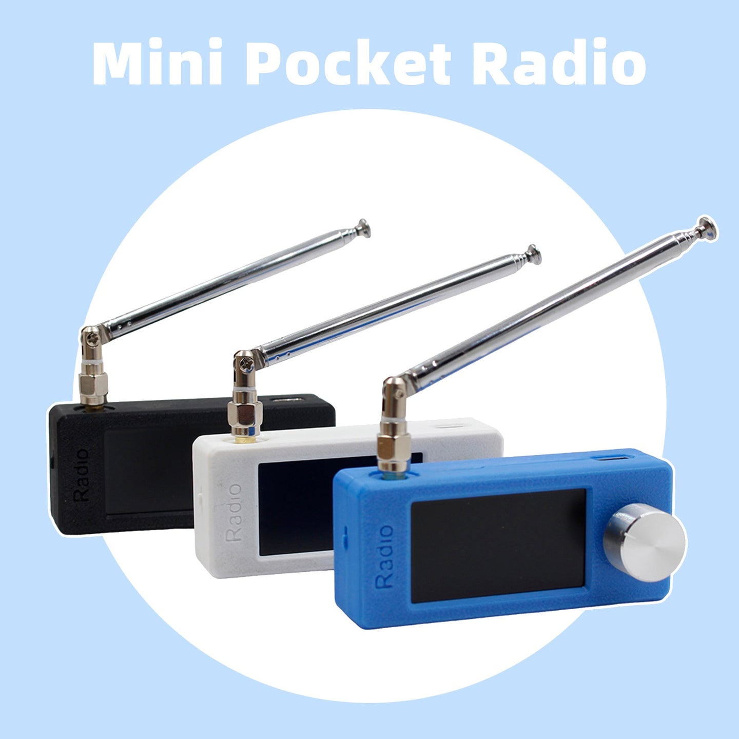 SI4732 ATS-mini 0.5-108MHz Mini Pocket SSB Radio All Band ESP32 Radio Receiver