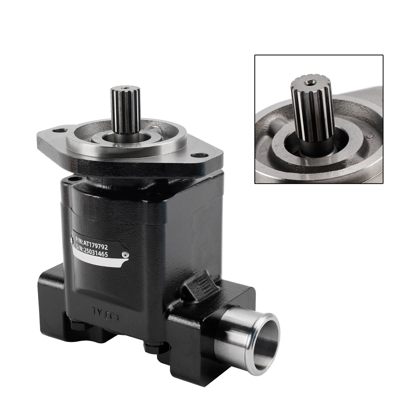 Hydraulic Pump AT179792 For John Deere Backhoe Loader 310K 310E 310J 310G 710D