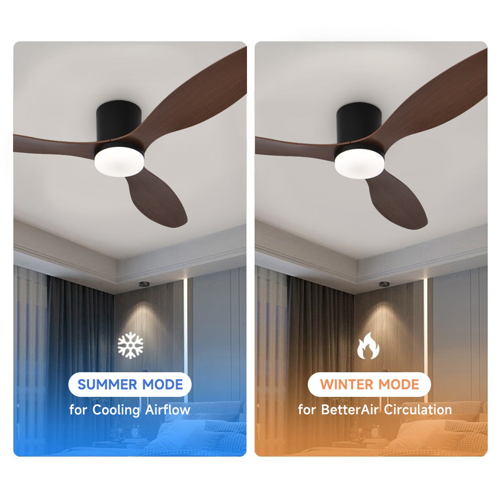 52" Smart Ceiling Fan with Light