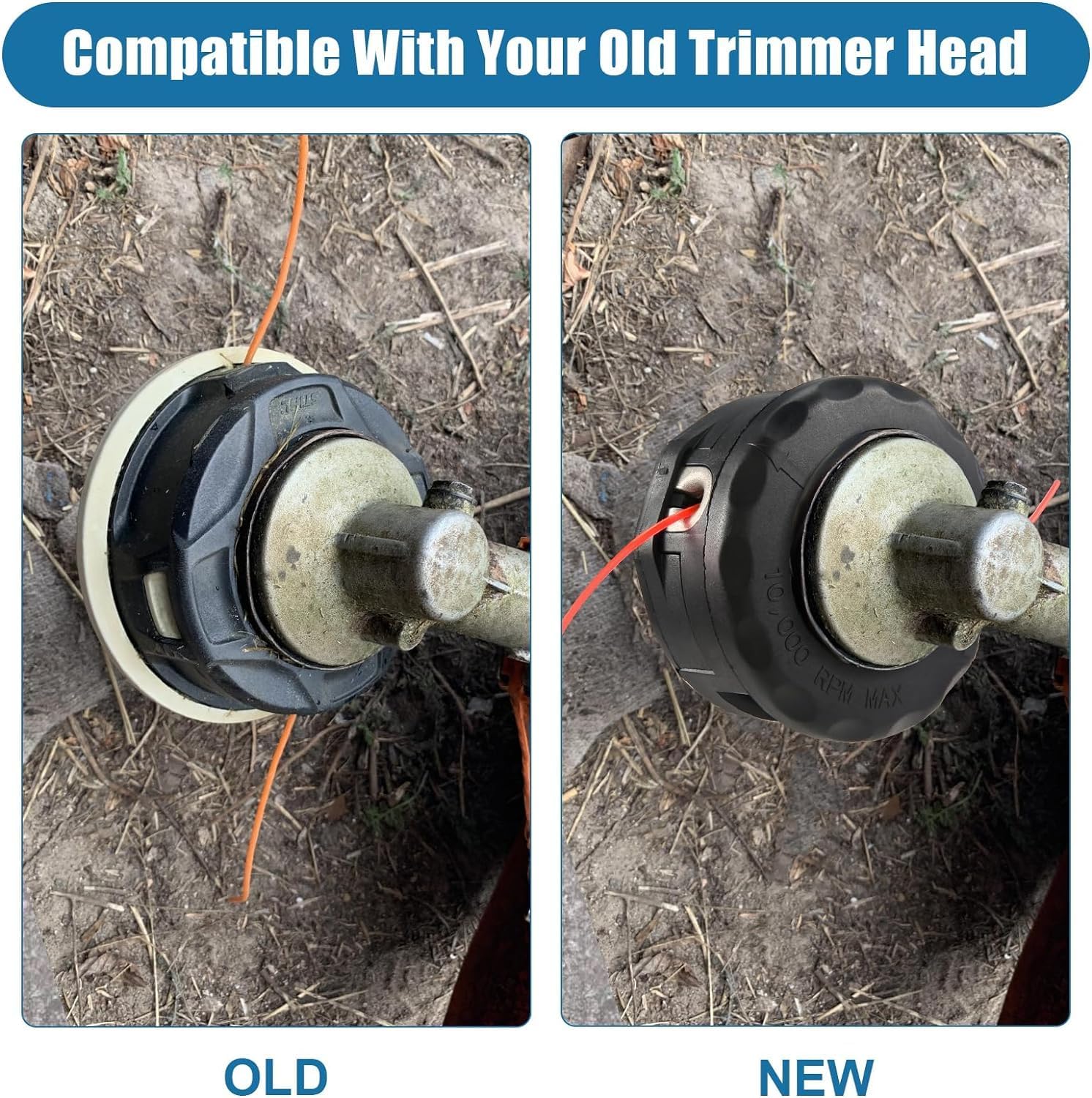Bump Feed Trimmer Head for Echo SRM-225 SRM-230 SRM-210 ¨C 400 Speed