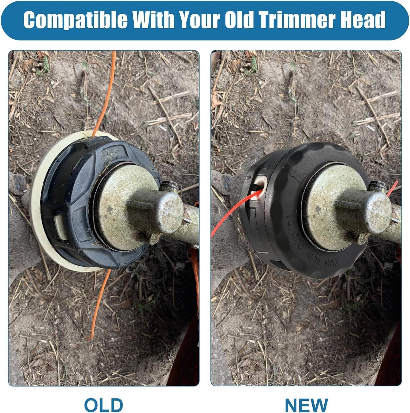 Bump Feed Trimmer Head for Echo SRM-225 SRM-230 SRM-210 ¨C 400 Speed