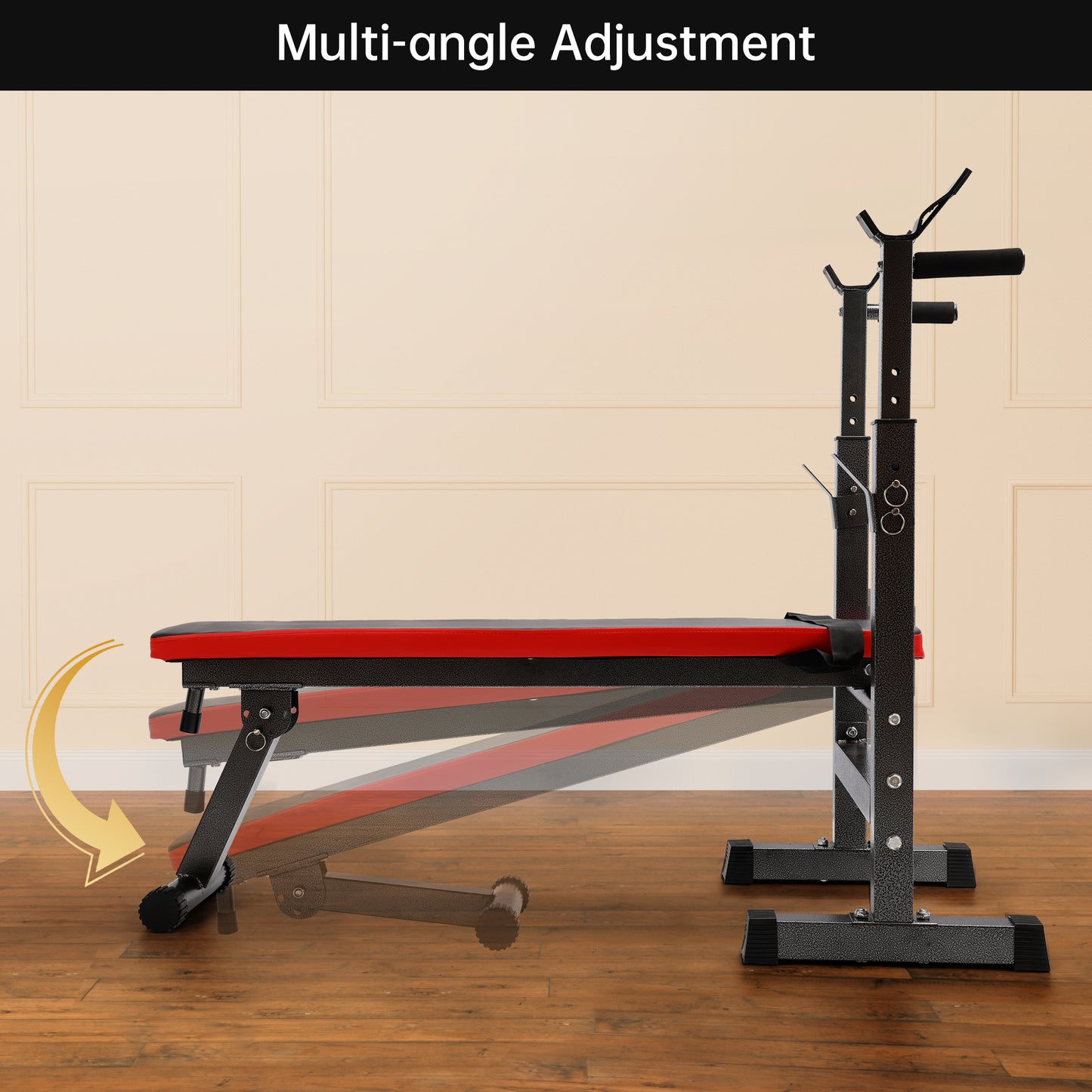 Adjustable Weight Bench, Foldable Home Gym – 440 lb Capacity