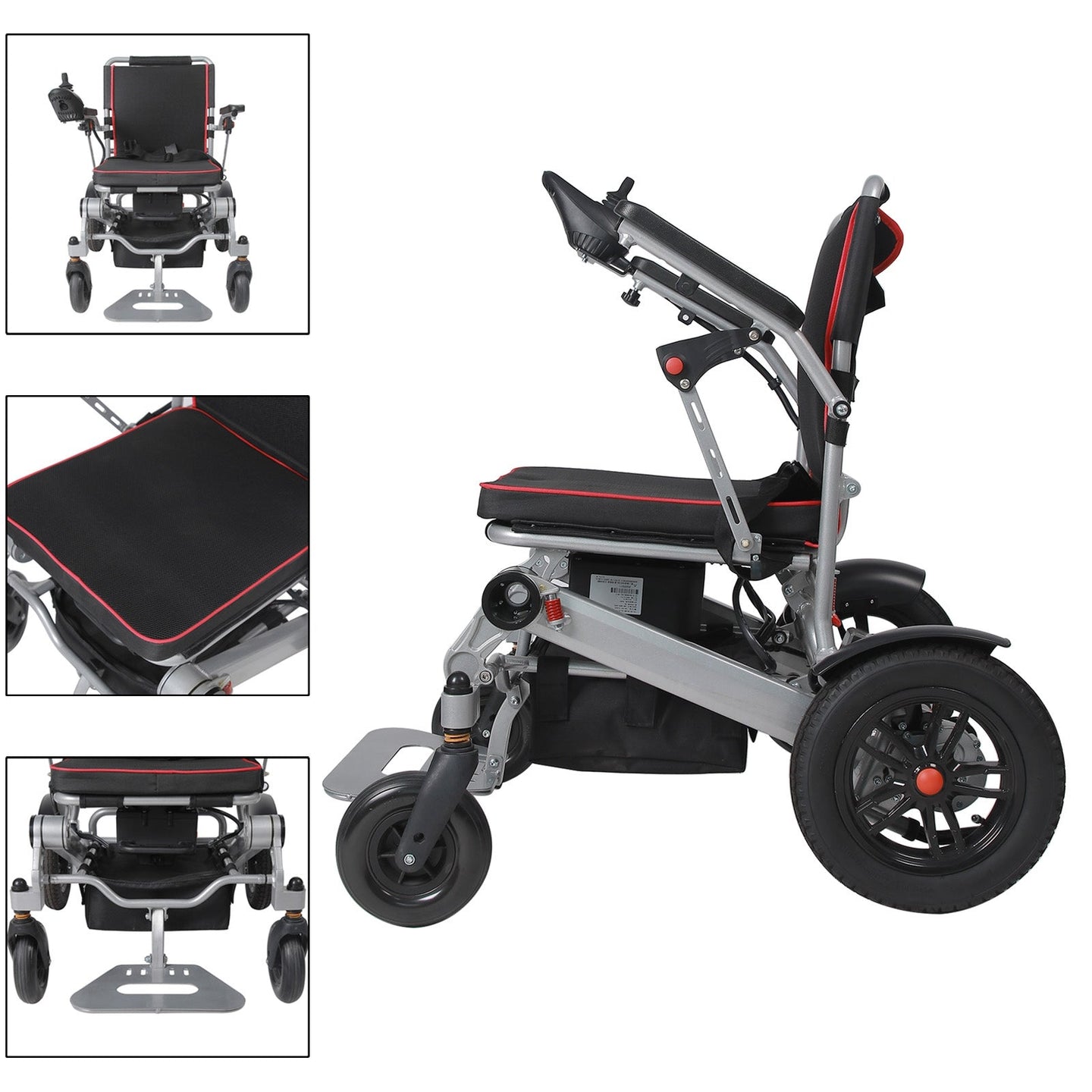 Lightweight Foldable Electric Wheelchair – Airline-Approved Portable Power Chair for Adults & Seniors