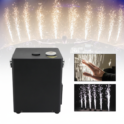 700W Cold Spark Machine – DMX Stage Firework Effect with Remote for DJ, Event & Party