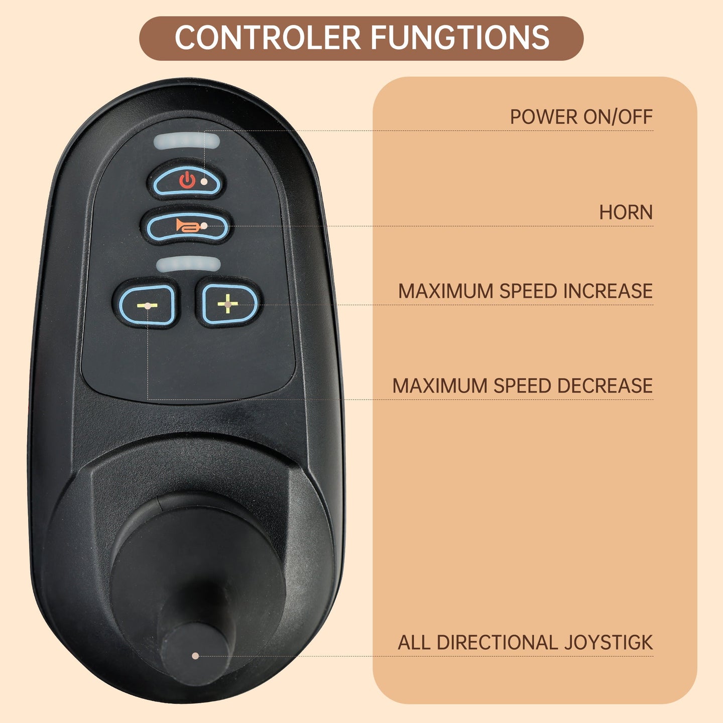 Portable Power Wheelchair for Seniors - Compact, Foldable, Travel-Friendly
