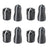 4Set Volume Control Knob + Channel Switch Knob Cap For HT1000 Radio
