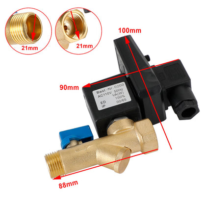 1/2in Automatic Electronic Timed Air Compressor Condensate Auto Drain Valve