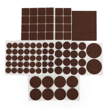 145Pcs Furniture Pads Chair Leg Floor Protectors Felt Pads Hardwood Floors