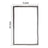 241872513 Refrigerator Door Gasket Fors Fri-gidaire Kenmore 242193213 5304439521