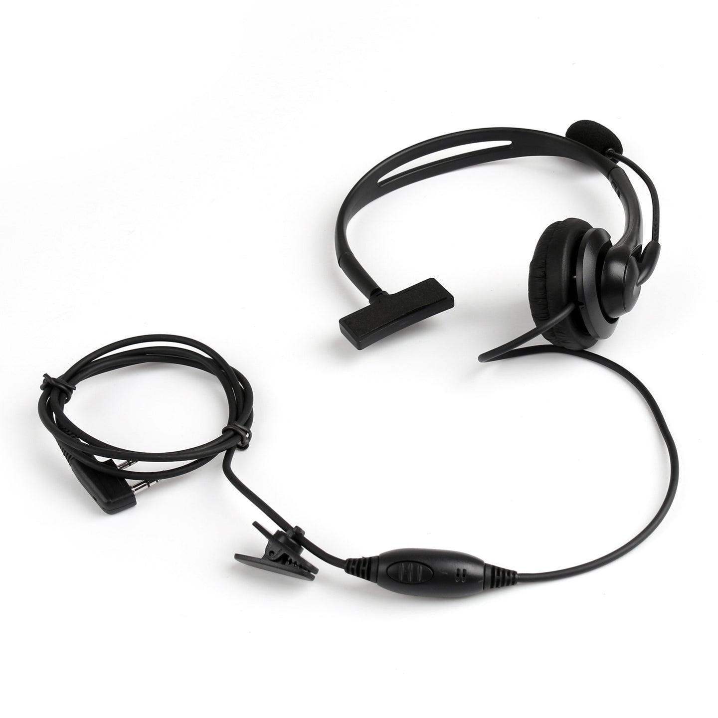 5x Overhead Headphone Headset For Kenwood Puxing Wouxun Baofeng 2-Way Radio