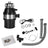 3/4 HP Continuous Feed Garbage Disposal, 2800 RPM DC Motor with Wireless Switch for Kitchen Sink Waste