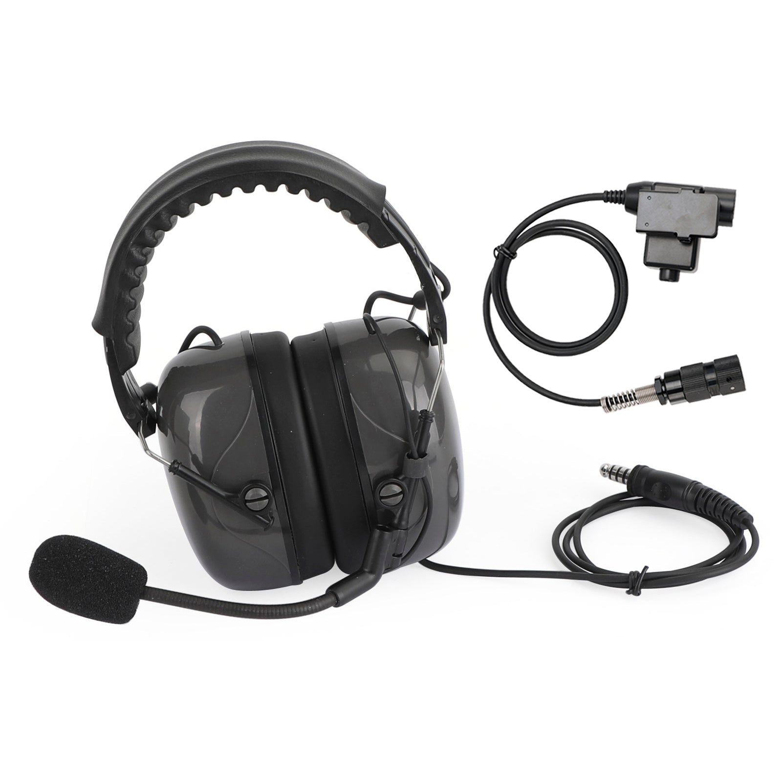 7.1-C5 Adjustable Noise Cancelling Headset For AN/PRC-152 AN/PRC-148 U329 Radio
