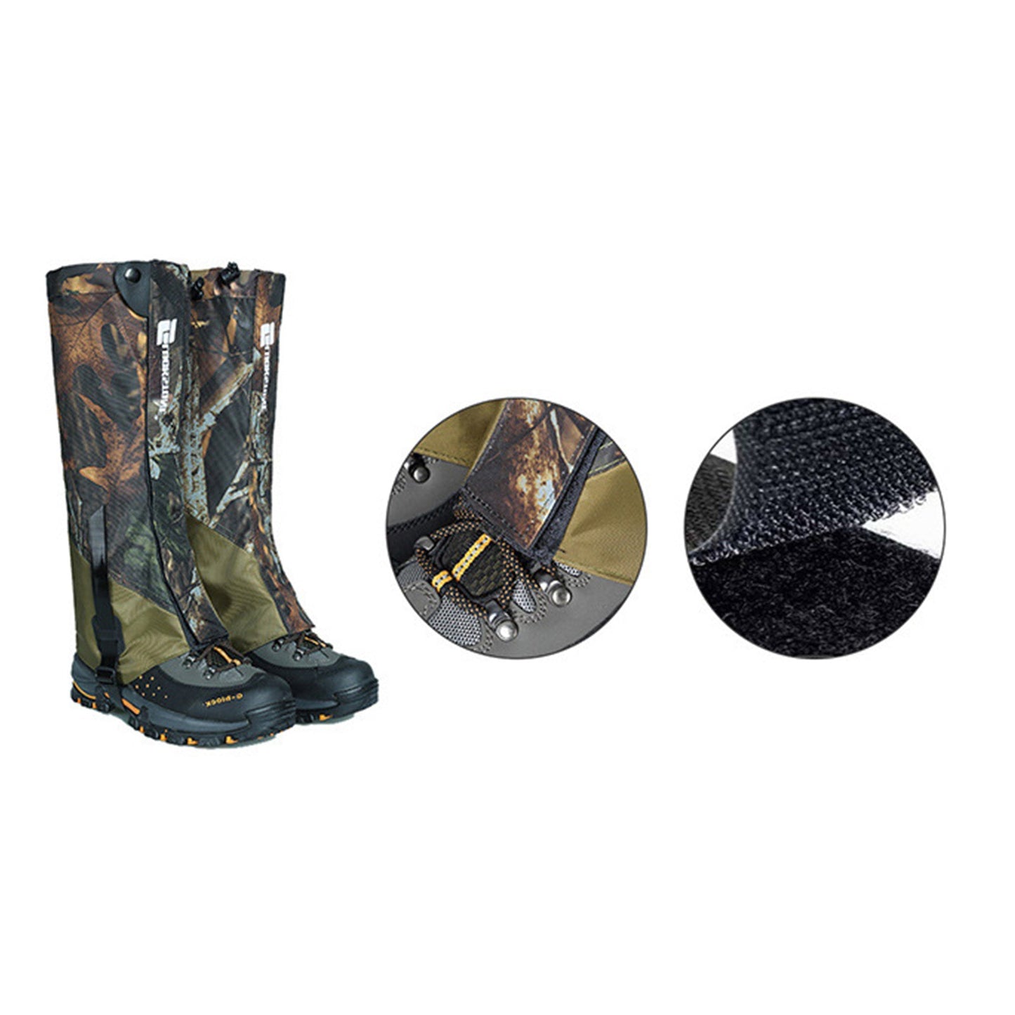 Outdoor Hiking Hunting Snow Waterproof Boot Cover Leg Gaiters