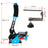 Racing Games Handbrake USB3.0 Kits for Steering Wheel Stand G29 G920 PC Blue