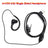 K-030-626 Earhook Headset For GP300 CP100 SP50+ PRO3150 P110 V468 EP350 DEP450