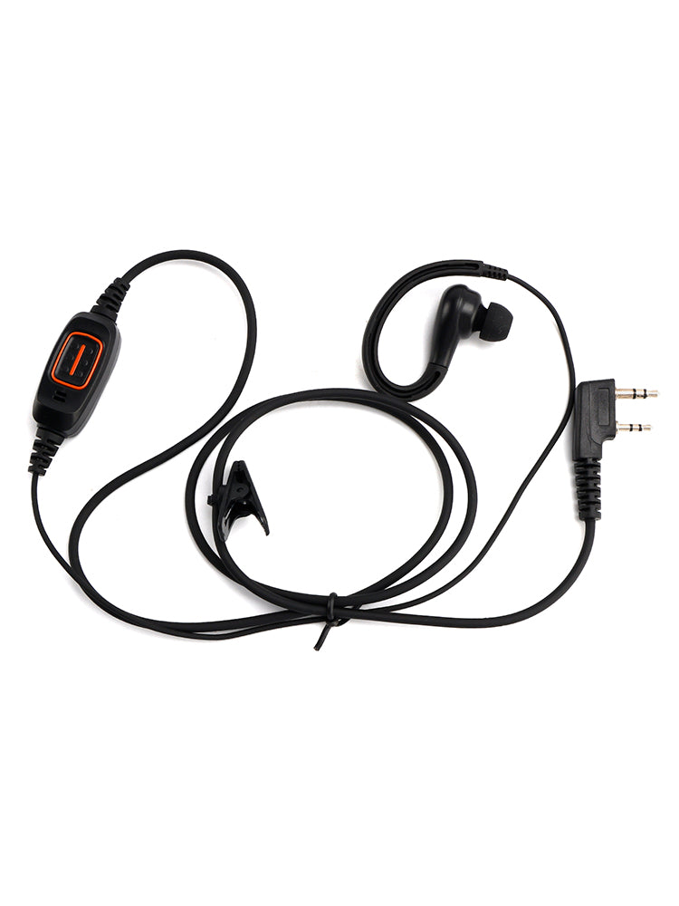 K-029 Two-Color 636 Earhook Headset For TK-240 THF7 TK-3178 KG669 TG-2AT LT-3288