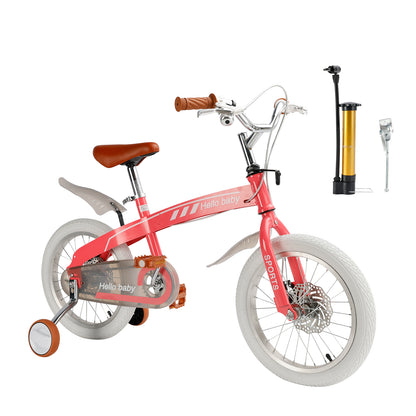 16 inches double disc brakes kid's bike children bicycle with LED headlight (Copy)