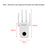 Dual Band 2.4G 5G WiFi Extender Signal Amplifier WiFi Booster 1200Mbps UK Plug
