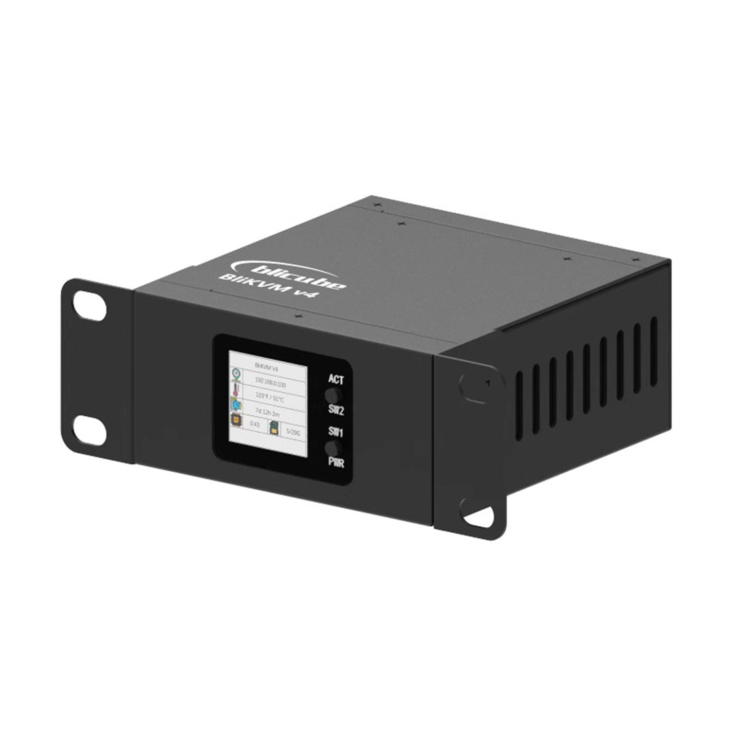 BliKVMv4 KVM over IP – PoE HDMI Loop Out for Process Control & Remote Operation