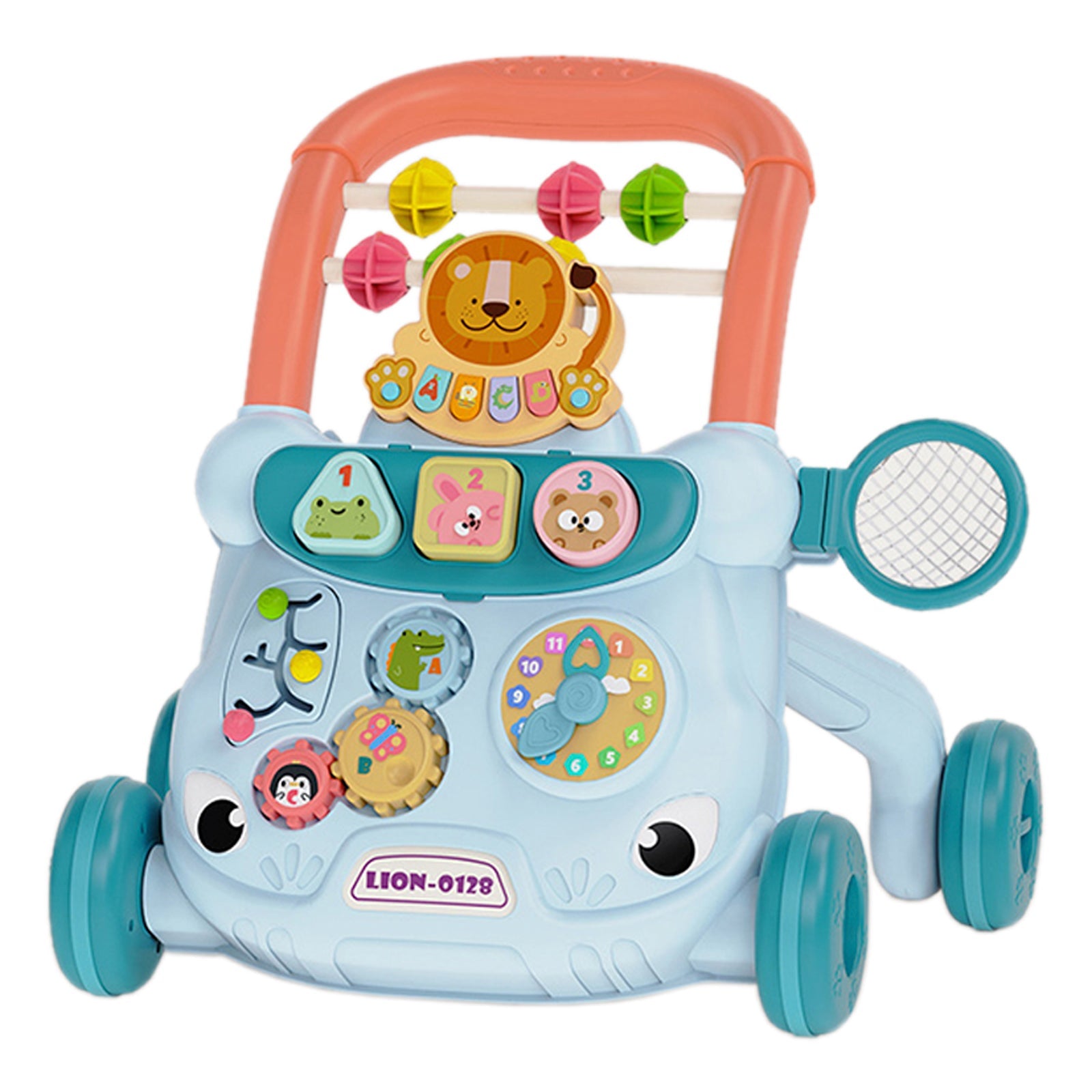 Baby Walker Sit and Stand Push Learning Toys Speed Adjustable Musical Activity Center with water tank for 6 Month and up