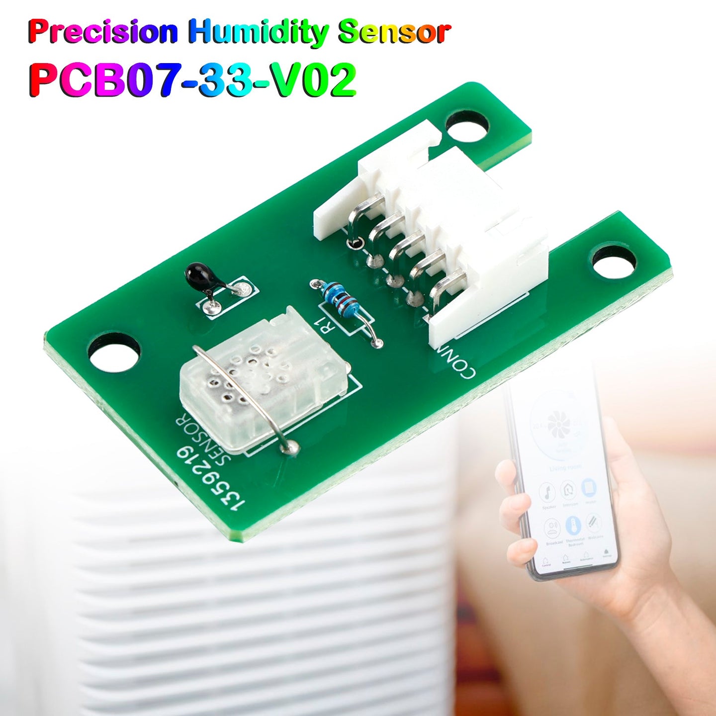 Hisense & Garrison Dehumidifier E1 Error Code Fix, Humidity Sensor Replacement Part PCB07-33-V02