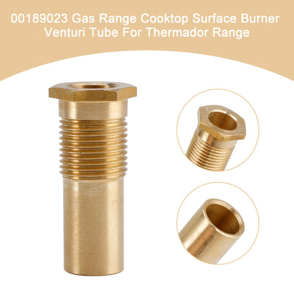 00189023 Gas Range Cooktop Surface Burner Venturi Tube For Thermador Range